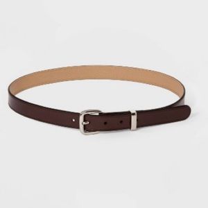 A New Day Brown Vegan Leather Belt
